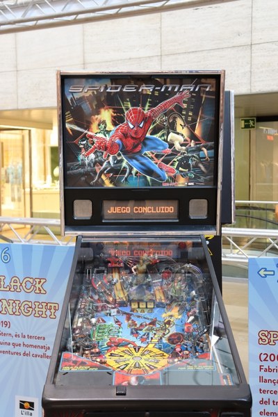 lilla arcade pinball spiderman